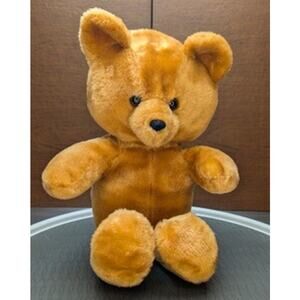 Vintage Happy Mates Teddy Bear Plush Toy Stuffed Animal Woodland Nostalgia Baby